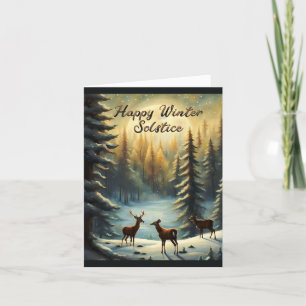 Happy Solstice & Heathens Greetings  Card