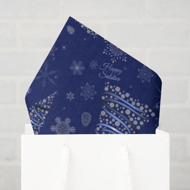 Happy Solstice Tissue Paper (Gift Bag)