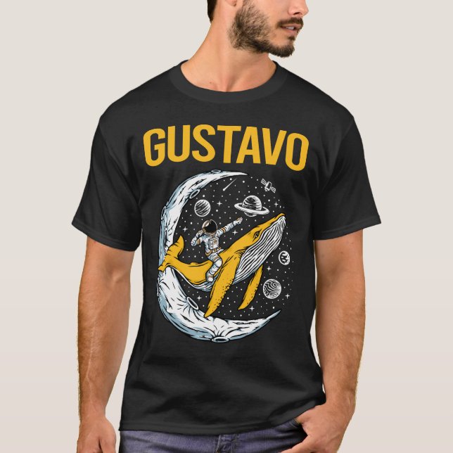 Happy Space - Gustavo Name T-Shirt (Front)