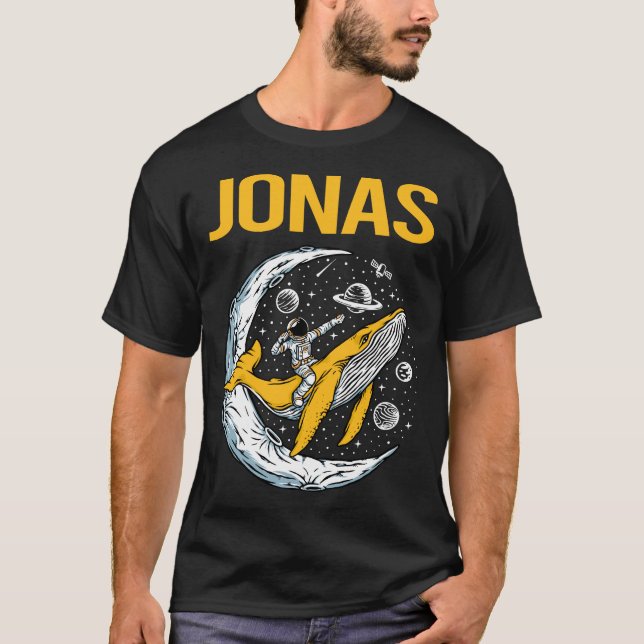 Happy Space - Jonas Name T-Shirt (Front)