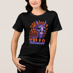 Happy Spanish Shawl Nudibranch Tri-Blend Shirt