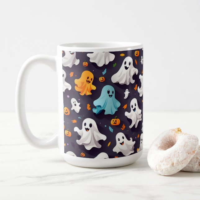 Happy spirits coffee mug (With Donut)