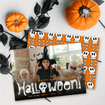 Happy Spooktacular Halloween Skulls & Bones Photo