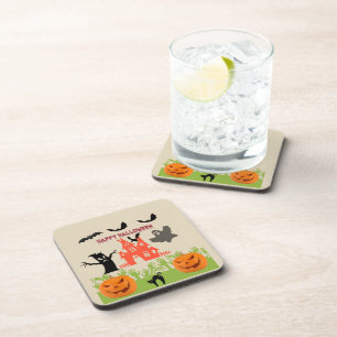 Happy Spooktastic Halloween Coaster