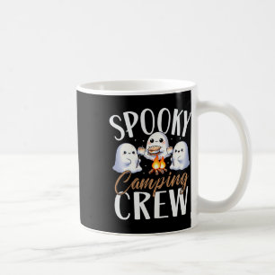 Happy Spooky Camping Crew Halloween Campfire 2024 Coffee Mug