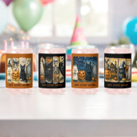 Happy Spooky Halloween Scenes Drinkware Set