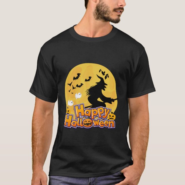 Happy Spooky Halloween T-Shirt (Front)