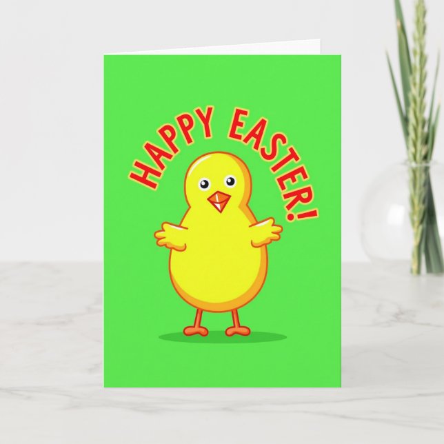 Happy Spring Bird Card (Front)