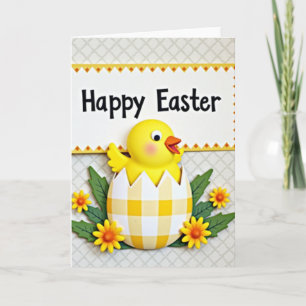 Happy Spring Bird Easter Card