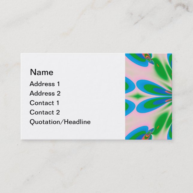 Happy Spring Business Card (Front)