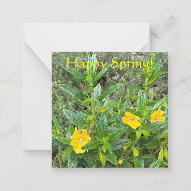 Happy Spring! Card (Front)