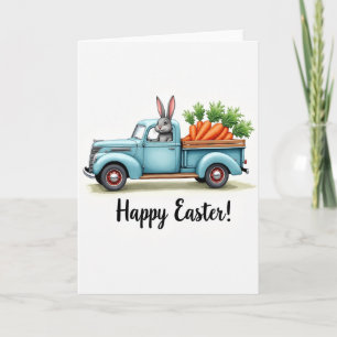 Happy Spring Harvest Truck Card