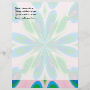 Happy Spring Letterhead Template