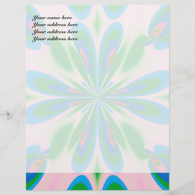 Happy Spring Letterhead Template (Front)