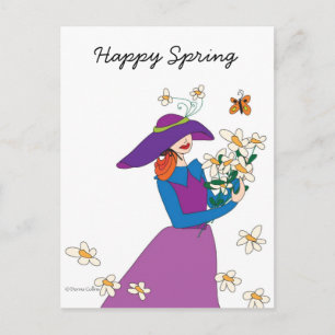 Happy Spring Postcard