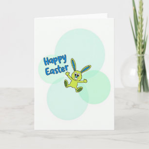 Happy Spring Rabbit Holiday Card