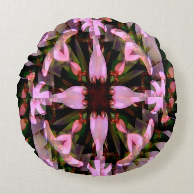 Happy Spring..... Round Cushion (Front)