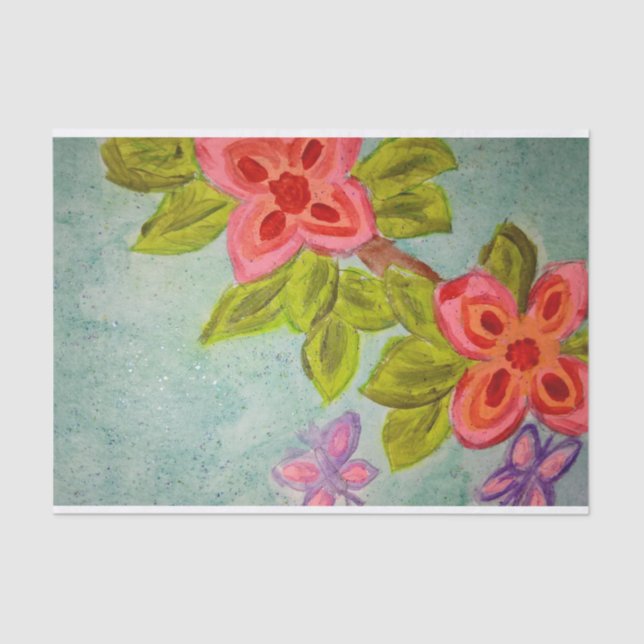 happy spring! tissue paper (Front)