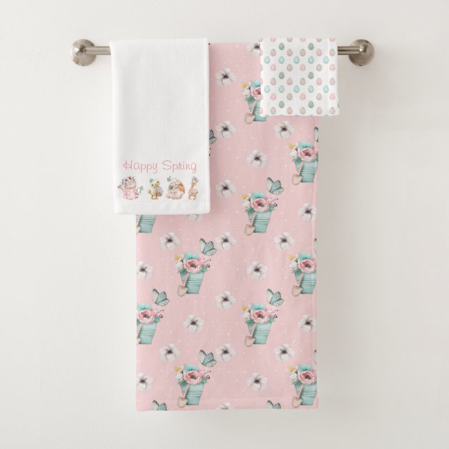 Happy Spring Towel Set (Insitu)