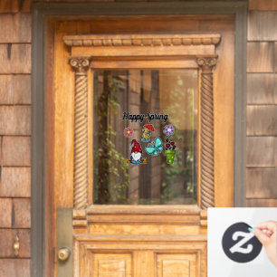 Happy Spring Window Cling