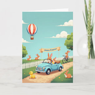 Happy Springtime Joy Ride Card