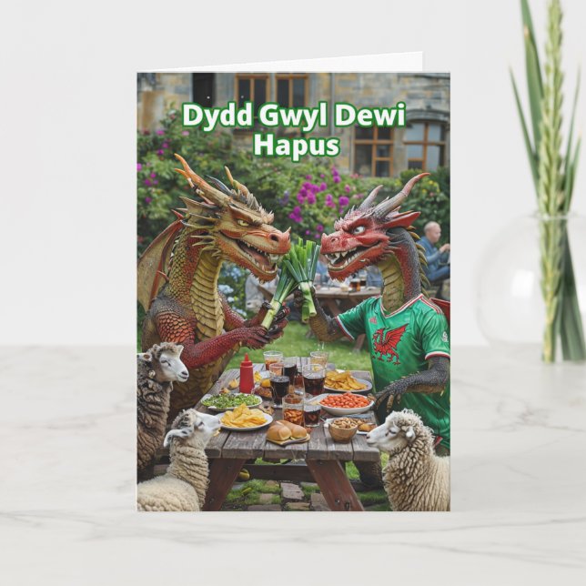 Happy St David's Day Card (Front)