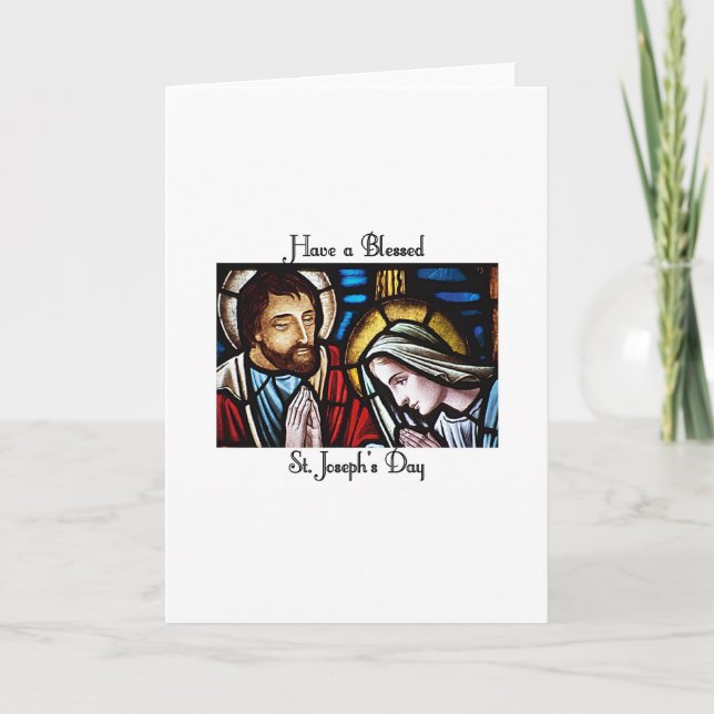 Happy St. Joseph's Day Card (Front)