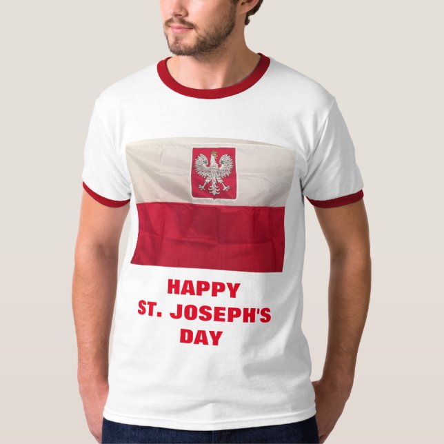 HAPPY ST. JOSEPH'S DAY T-Shirt (Front)