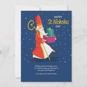 Happy St. Nicholas Day Greeting Card