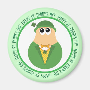 HAPPY ST. PADDY'S DAY LEPRECHAUN GIFT MAGNET