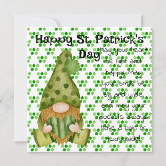 Happy St. Pat Holiday Card