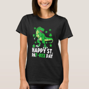 Happy St Pat-Rex Dinosaur Saint Patrick's Day For  T-Shirt