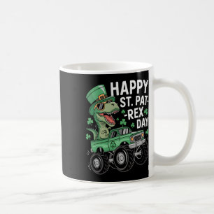 Happy St Pat-rex Patricks Day Dinosaur Monster Tru Coffee Mug