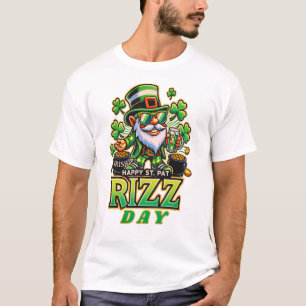 Happy St. Pat Rizz Day Funny Gifts for St. Patrick T-Shirt