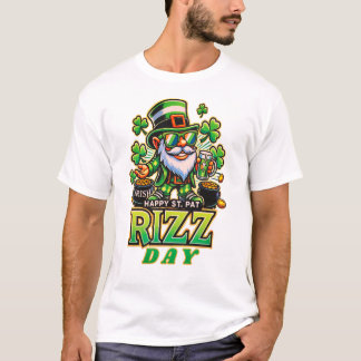 Happy St. Pat Rizz Day Funny Gifts for St. Patrick T-Shirt