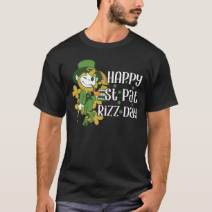 Happy St Pat Rizz Day Funny Patricks Day T-Shirt