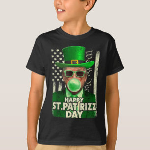 Happy St Pat Rizz Day Funny St. Patricks Day T-Shirt