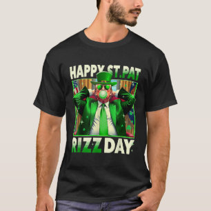 Happy St Pat Rizz Day Trump Funny St. Patricks T-Shirt