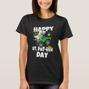 Happy St Pat T Rex Day Cute Dinosaurus St Patrick' T-Shirt