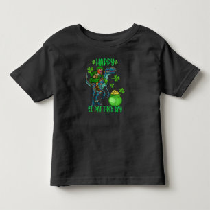 Happy St Pat Trex Day Dinosaur Toddler St Patricks T-Shirt