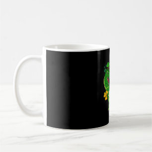 Happy St Pat Trex Day Saint Patricks Dinosaur Coffee Mug