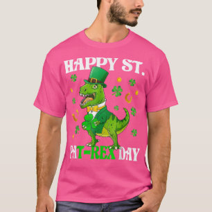Happy St PaTRe Dinosaur Saint Patrick's Day For Bo T-Shirt
