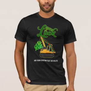 Happy St Patrick Craine Loads Of Luck Shamrock T-Shirt