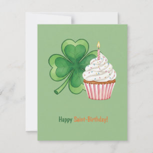 Happy St Patrick’s Birthday Card