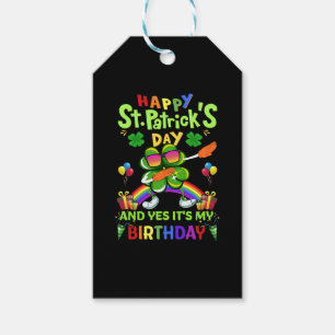 Happy St Patrick s Day Birthday Paddy s Day Gift Tags
