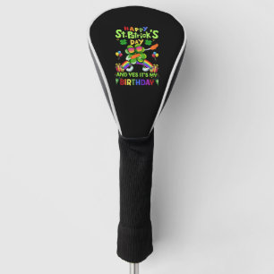 Happy St Patrick s Day Birthday Paddy s Day Golf Head Cover