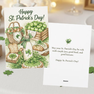 Happy St. Patrick’s Day Card   Irish Cottage