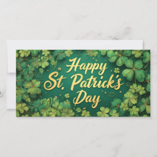 Happy St. Patrick’s Day Clover Design