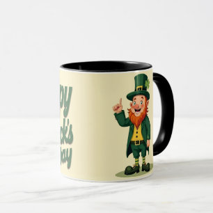 Happy St. Patrick’s Day Cute Leprechaun Mug