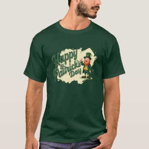 Happy St. Patrick’s Day Cute Leprechaun T-Shirt